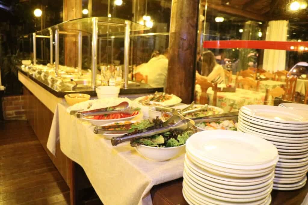 Buffets especiais do Quiosque da Célia é ideal para aproveitar e