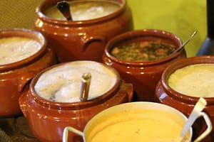 Buffet de Caldos e Sopas é a novidade do Quiosque da Célia